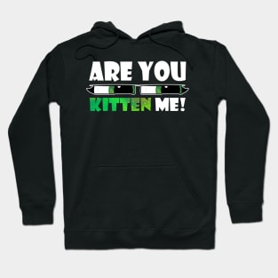 are you kitten me Hoodie